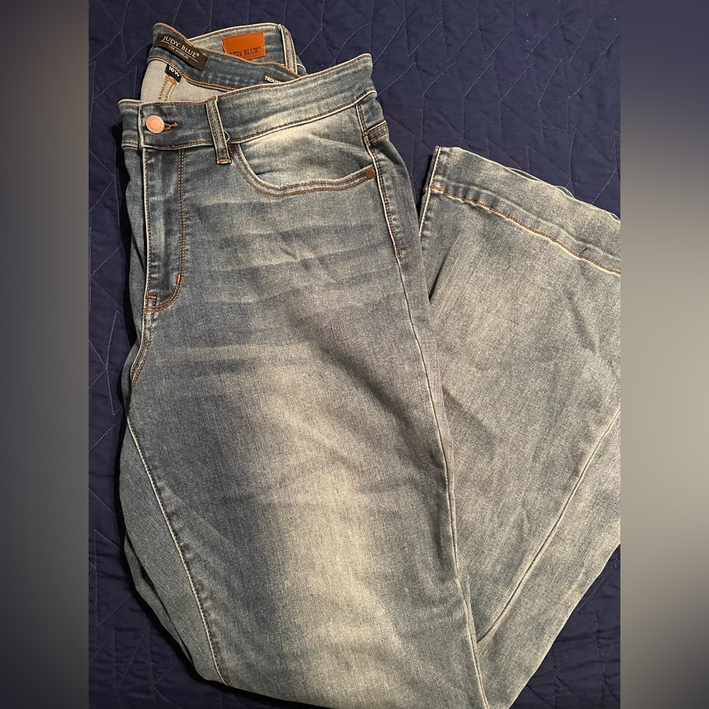 Judy Blue Trouser Flare Jeans